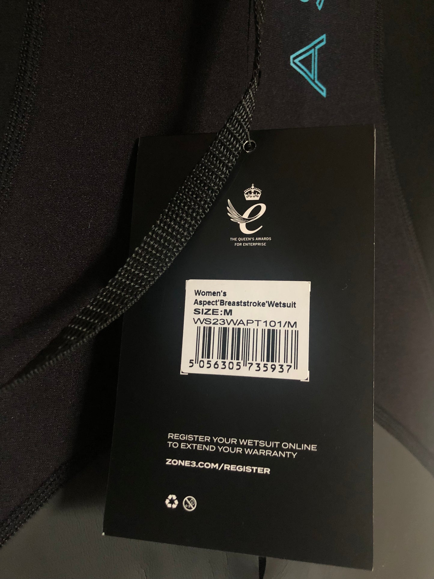 Ex Demo - Medium Version 2 Women's Aspect 'Breaststroke' Wild Swimming Wetsuit
