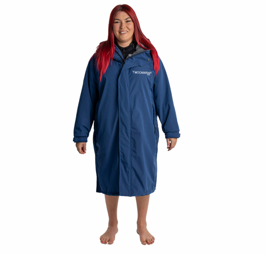 Frostfire - Moonwrap Pro Long Sleeve Waterproof Changing Robe Navy