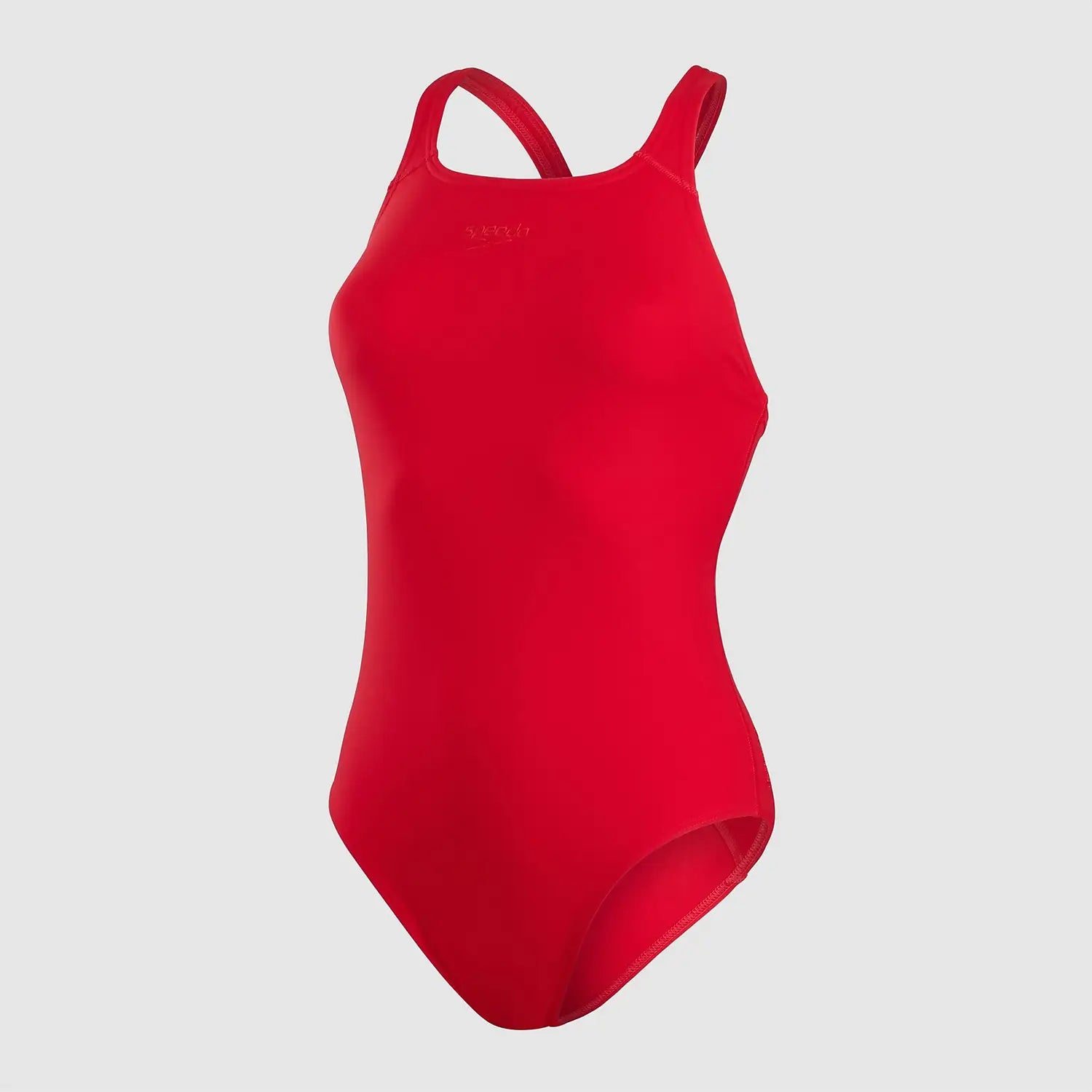 Red speedo bathing hot sale suit