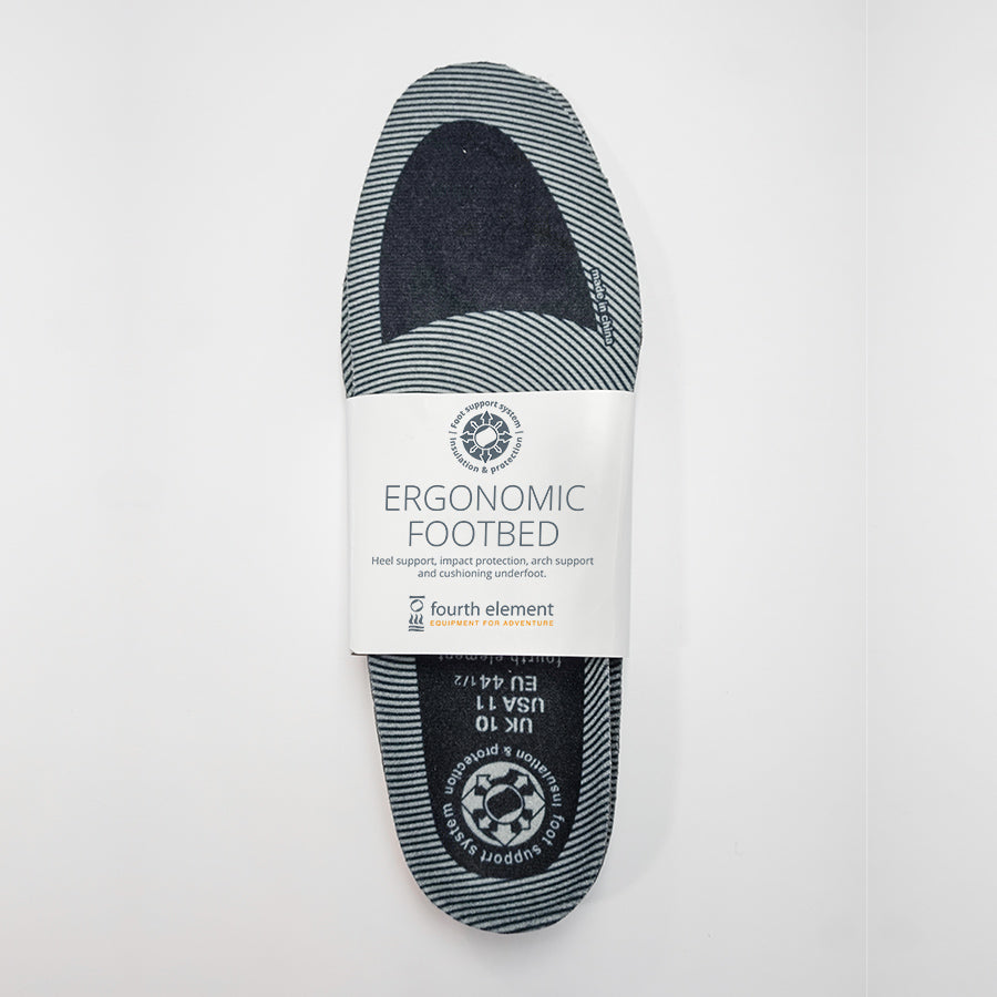 ergonomic footbed