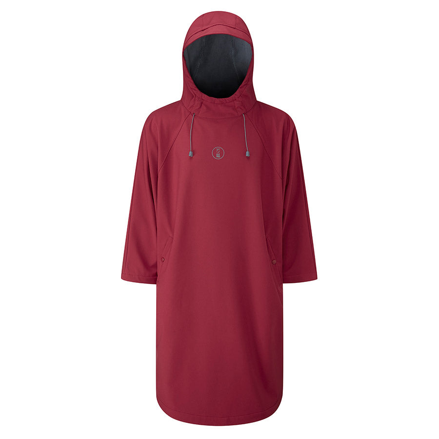 Fourth Element Storm Poncho - Burgundy