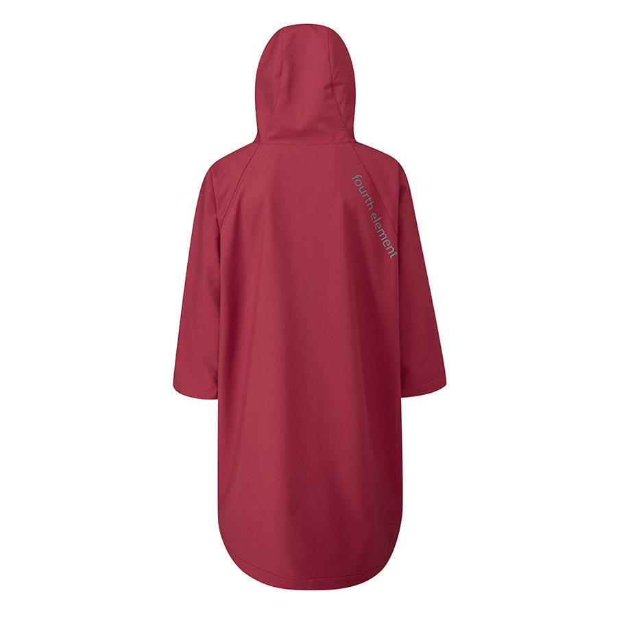 Fourth Element Storm Poncho - Burgundy