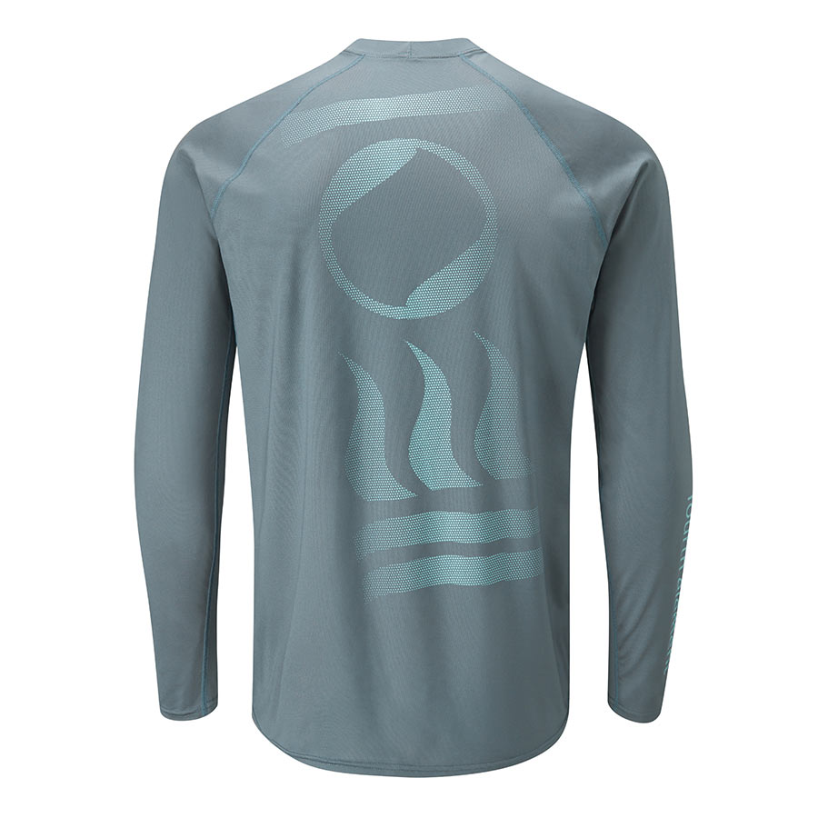 Fourth Element Men's Hydro-T Long Sleeve Rash Vest - Baltic Blue