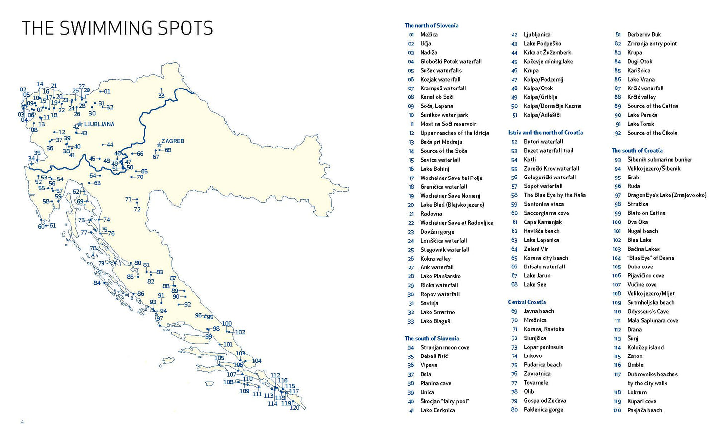 Wild Swimming Croatia and Slovenia