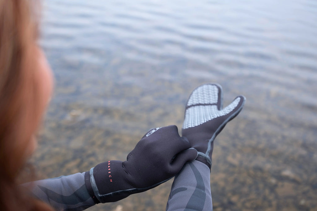 Zone 3 - Neoprene Thermotech Warmth Swim Mittens