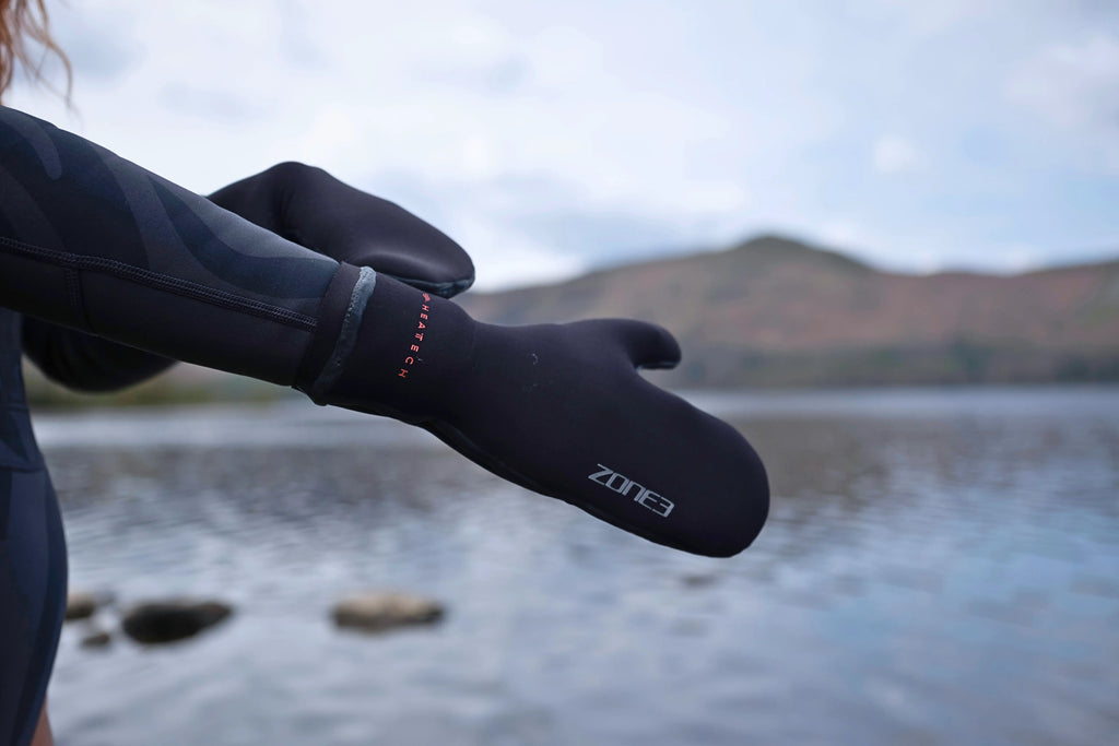 Zone 3 - Neoprene Thermotech Warmth Swim Mittens