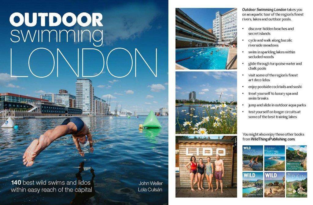 Outdoor Swimming London - wild swims & lidos book