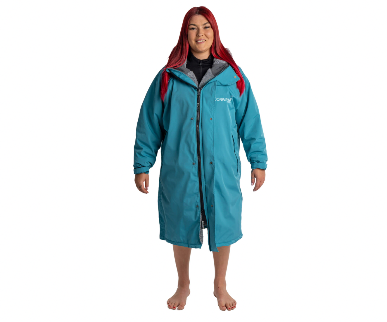 Frostfire - Moonwrap Pro Long Sleeve Waterproof Changing Robe Teal