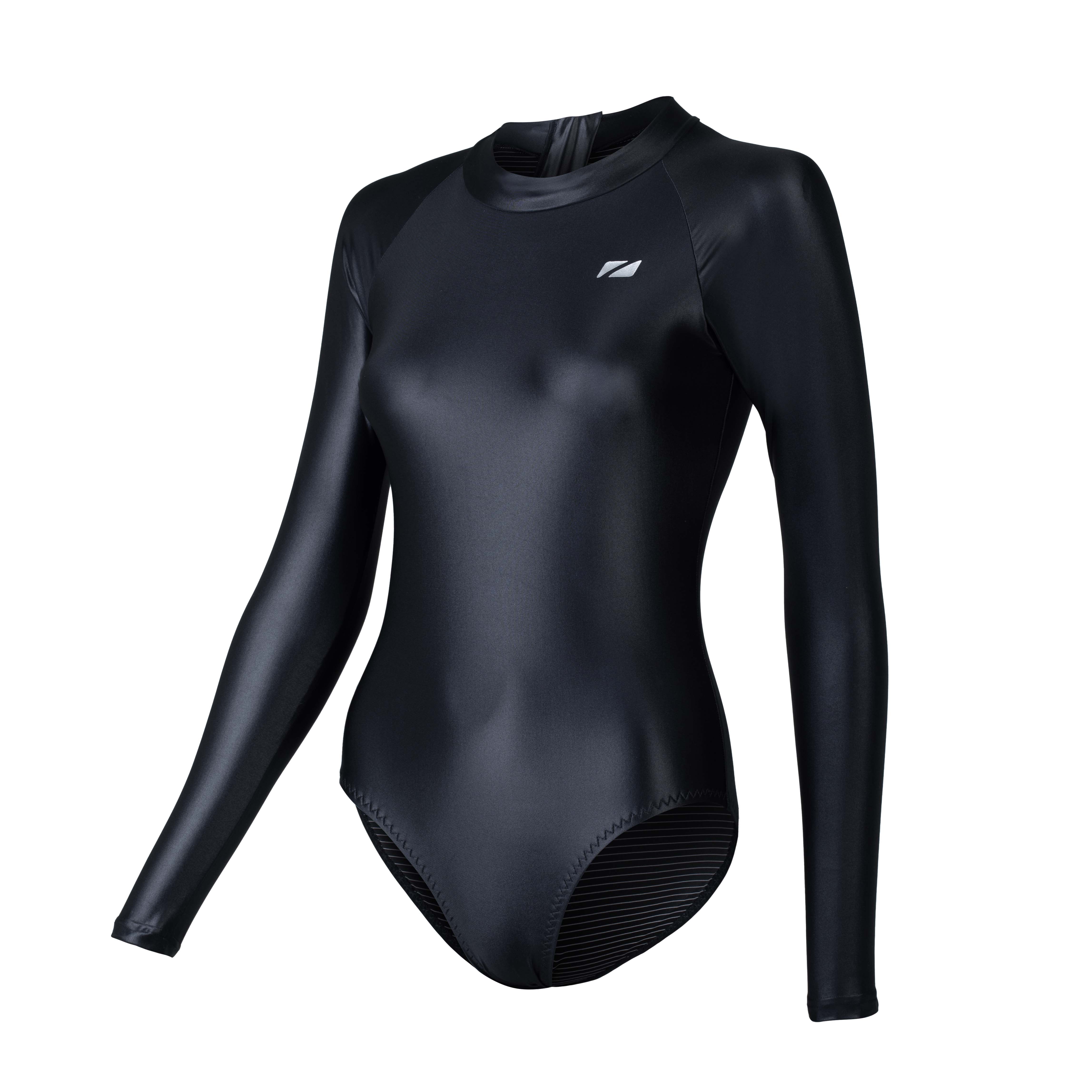 Women s OWS Ti Long Sleeve Thermal High Neck Swimsuit