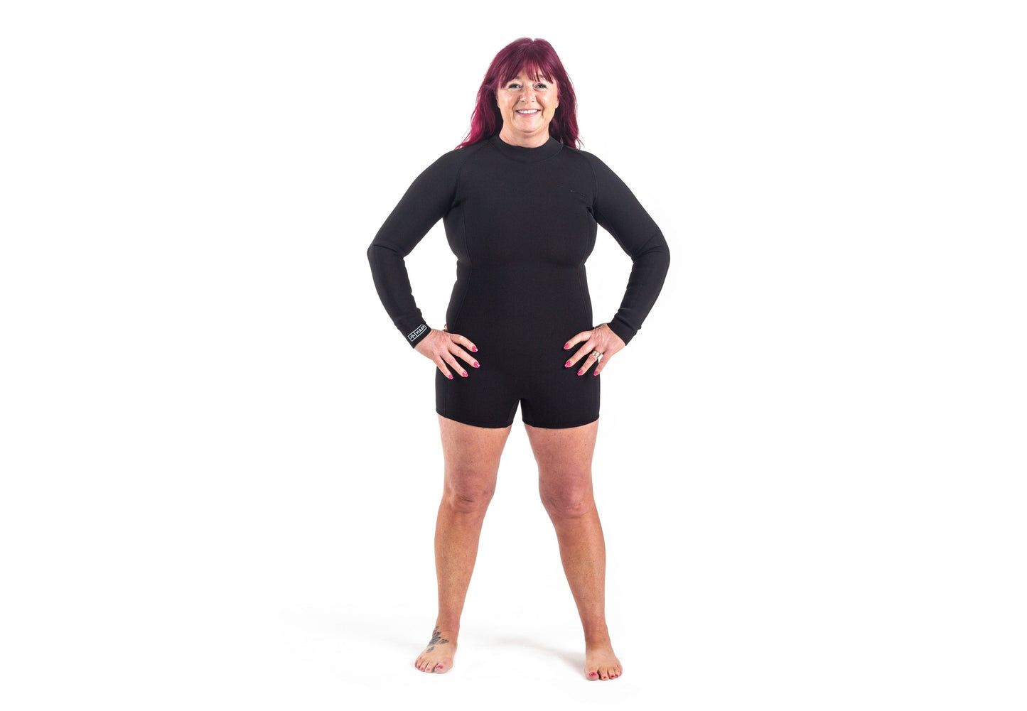 Terri - Women's Yulex Long Sleeve Swimsuit by Yonda