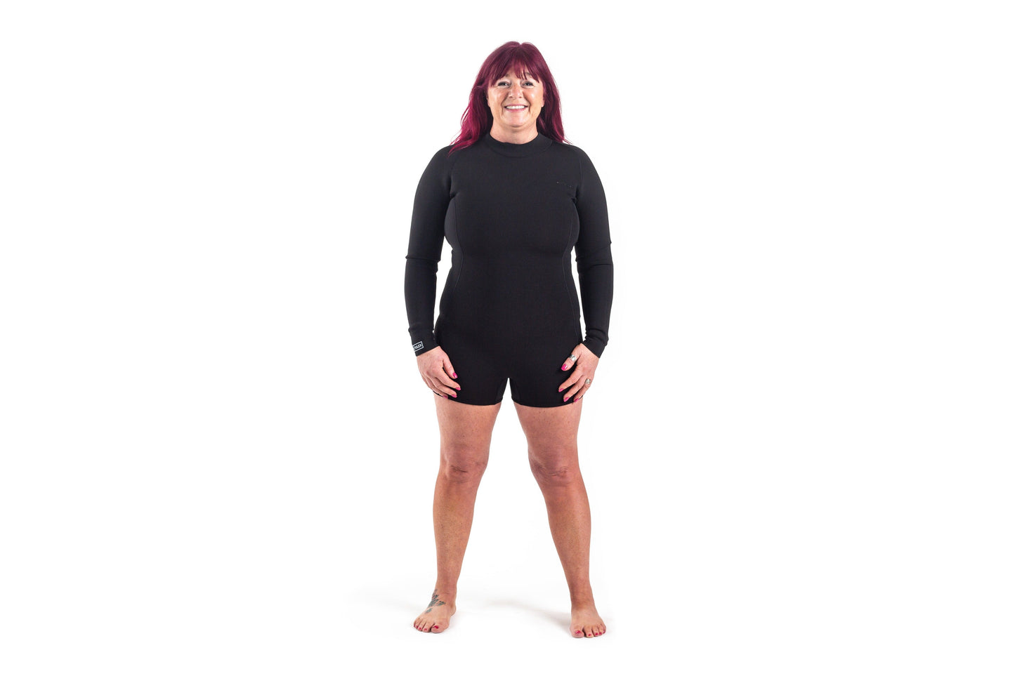 Terri - Women's Yulex Long Sleeve Swimsuit by Yonda