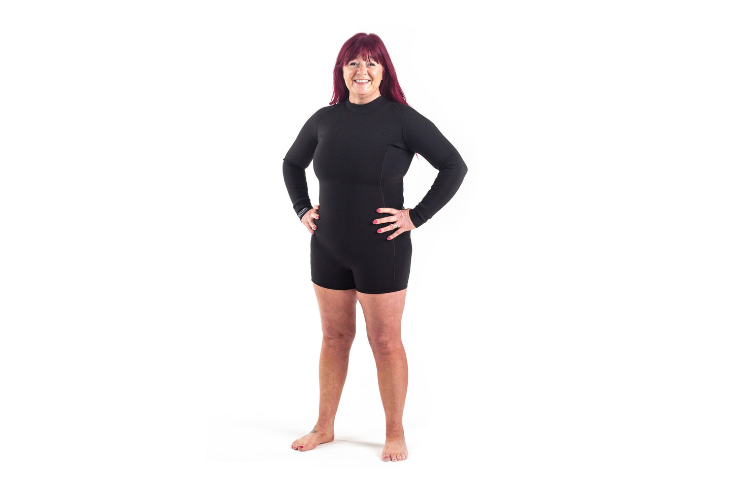 Terri - Women's Yulex Long Sleeve Swimsuit by Yonda