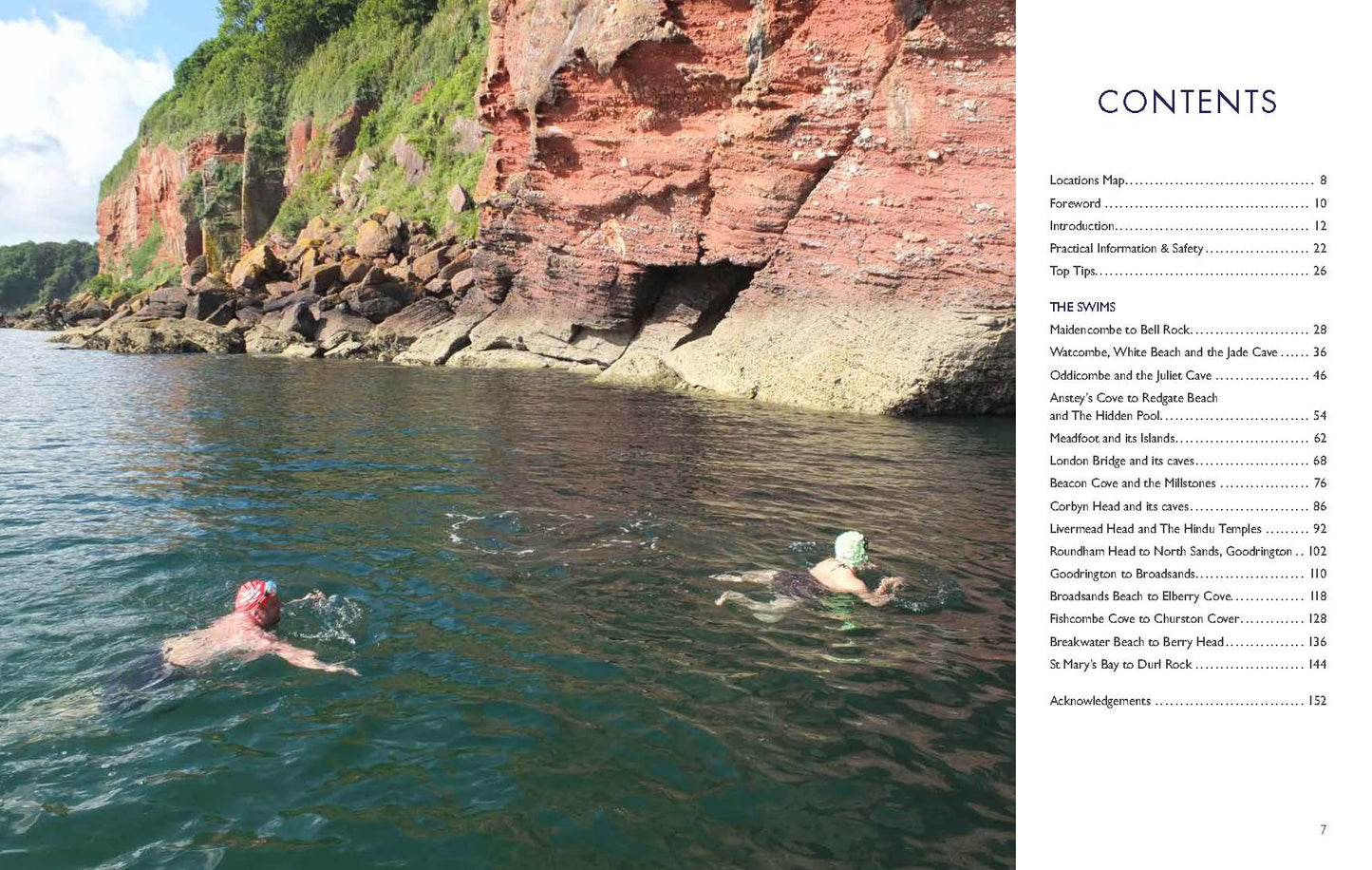 Wild Swimming Torbay Devon