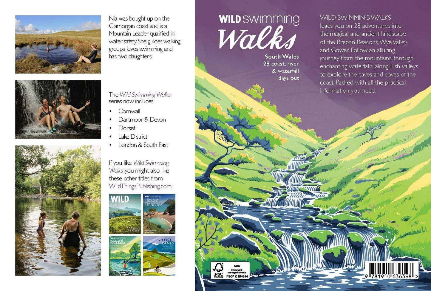 Wild Swimming Walks South Wales - Brecon Beacons, Wye, Gower