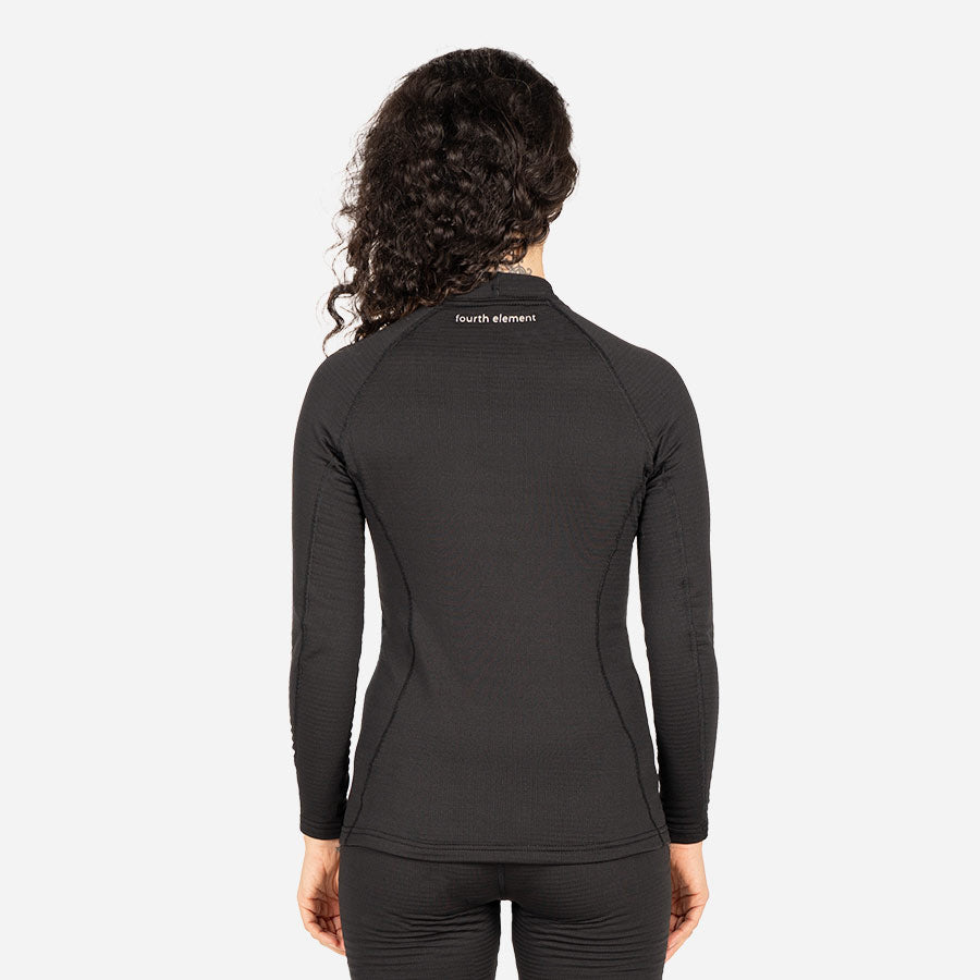 Fourth Element Women's J2 Base Layer Long Sleeve Top - Black