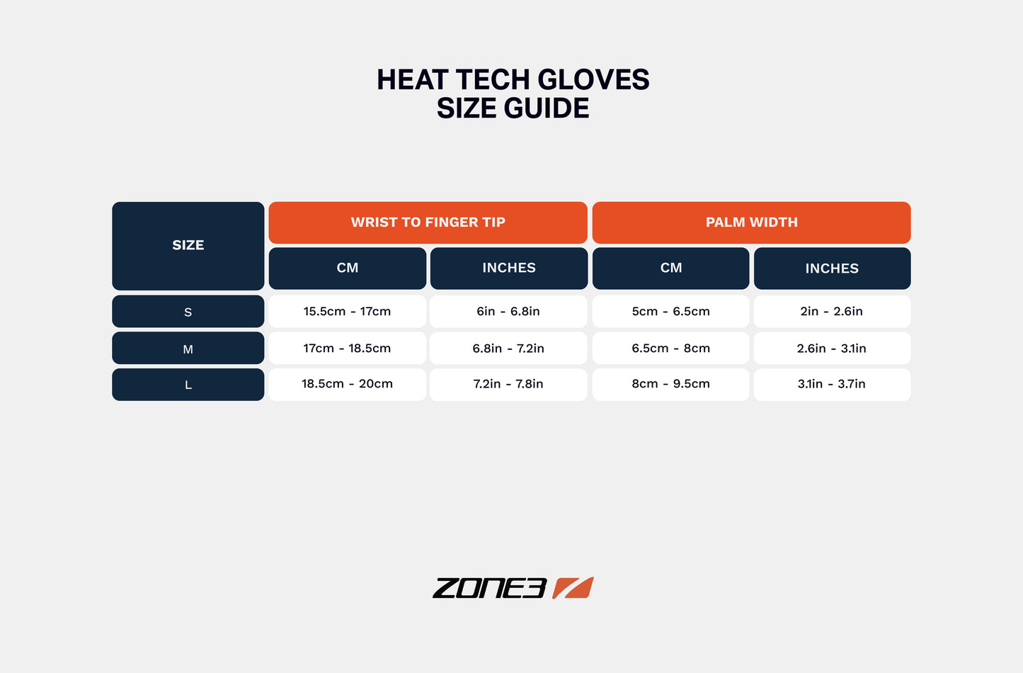 Zone 3 - Neoprene Heat-Tech Warmth Swim Gloves