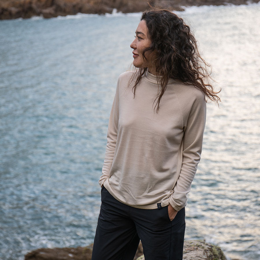 Fourth Element Women's Drift Thermal Top - Oatmeal