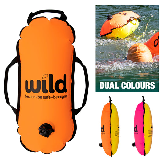 Dippy Wild Tow Float - Orange & Yellow