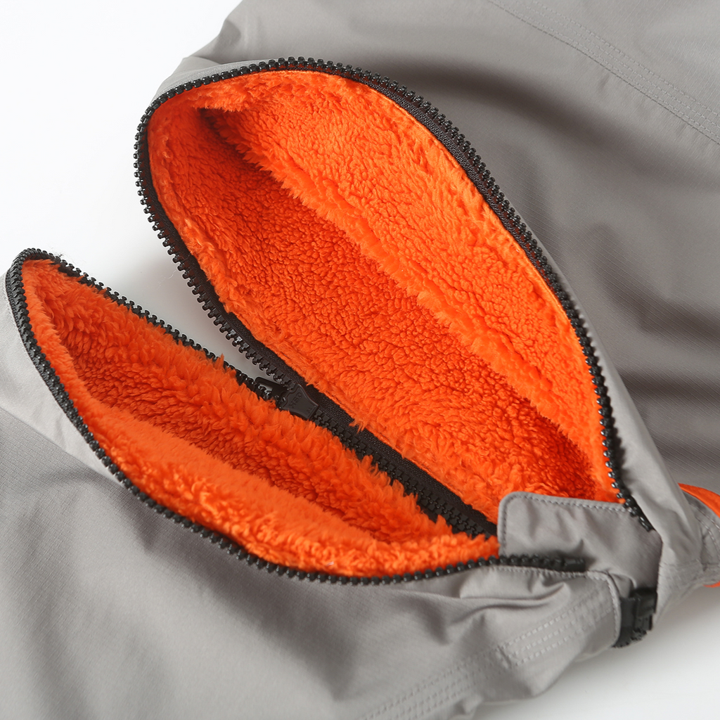 Image showing the ddipp Sea monster Storm Grey Zip-off Sleeves