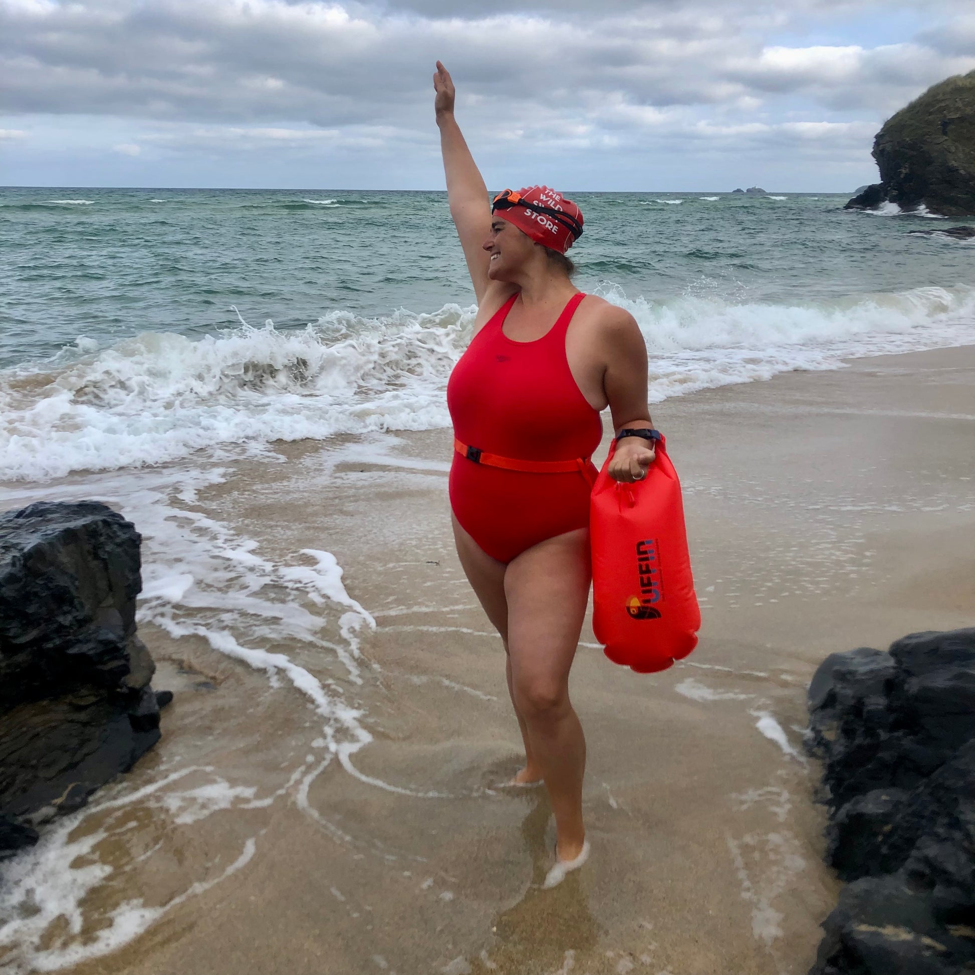 Speedo - Eco Endurance Medalist Swimsuit - Red – The Wild Swim