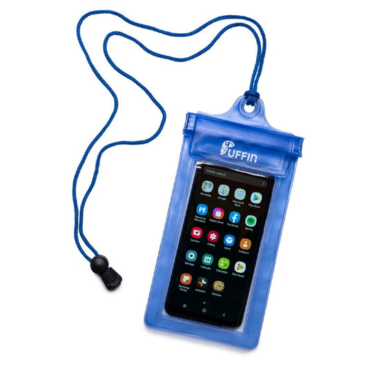 Puffin - Waterproof Phone Pouch - Blue