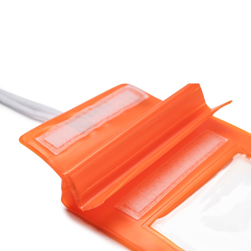 Puffin - Waterproof Phone Pouch - Orange