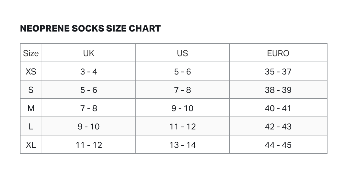 Zone 3 - Neoprene Heat-Tech Warmth Swim Socks